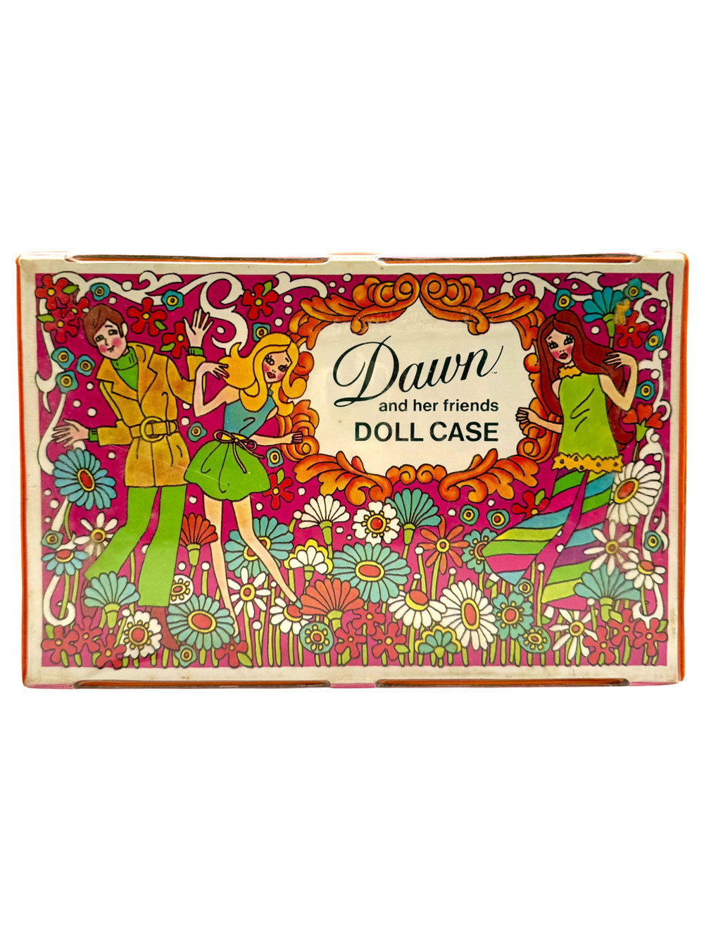 EMPTY Vintage Topper Dawn Doll Carrying Case Holder Retro Friends HTF 1970s READ